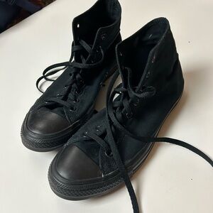 Converse Black High-Top Sneakers